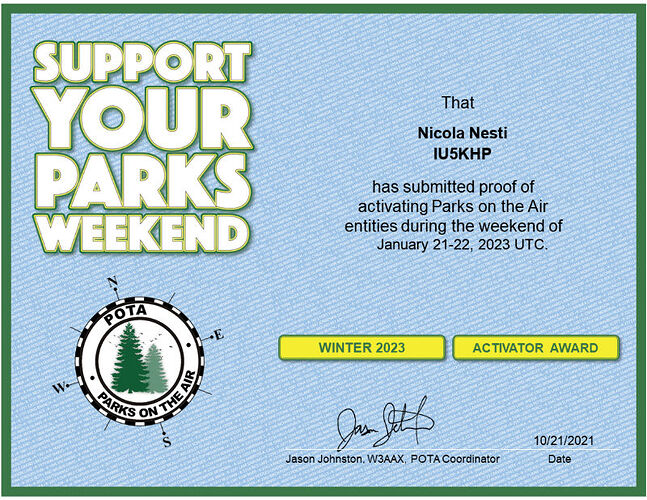 IU5KHP_POTA_Support_Your_Parks_Activator_Winter_2023